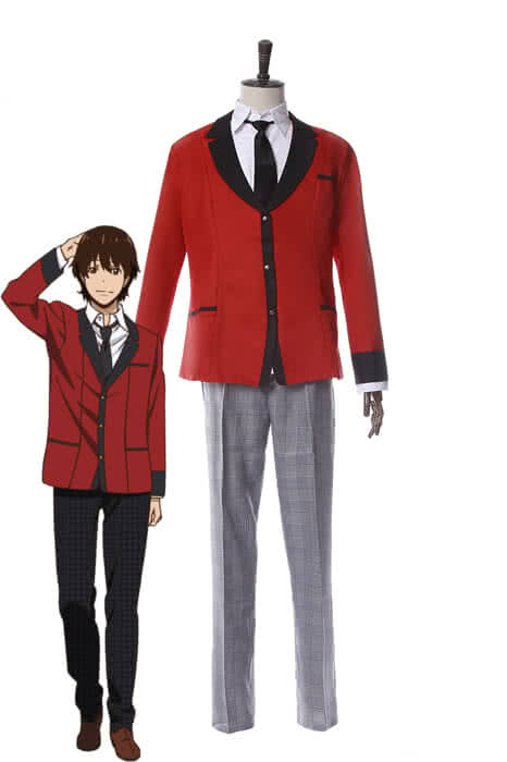 Cosplay Store Ryouta Suzui Red Uniform Costume - Kakegurui