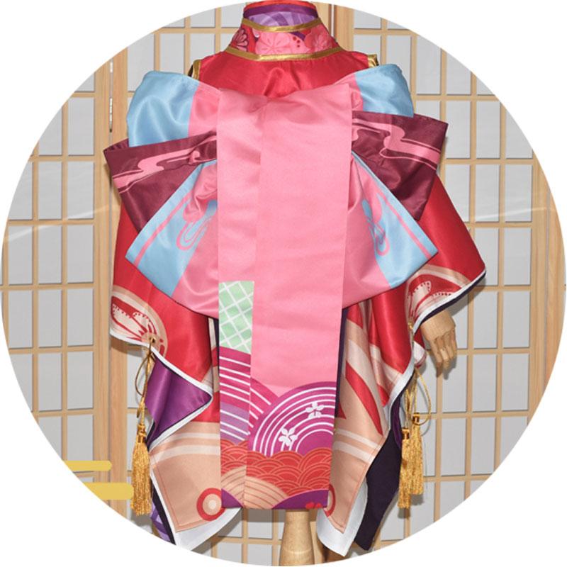 Rolecos Kagura Kimono Costume - Kid Onmyoji Halloween
