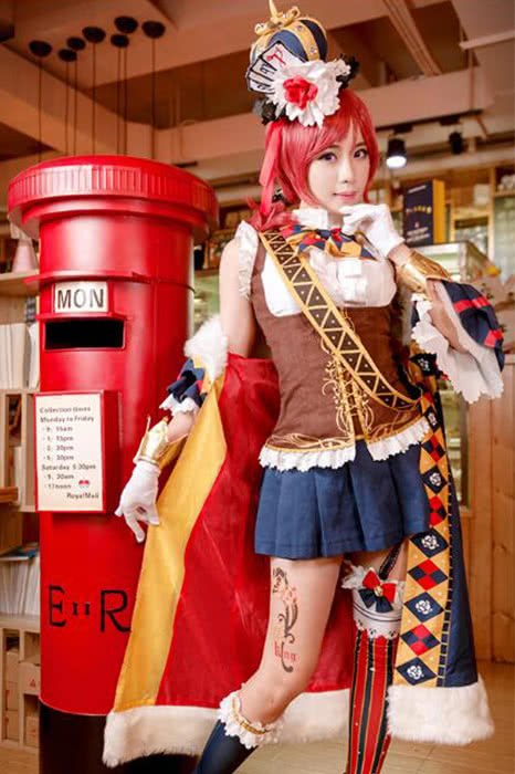 High Quality Anime Costumes Maki Nishikino Magician Awaken Costume - Love Live