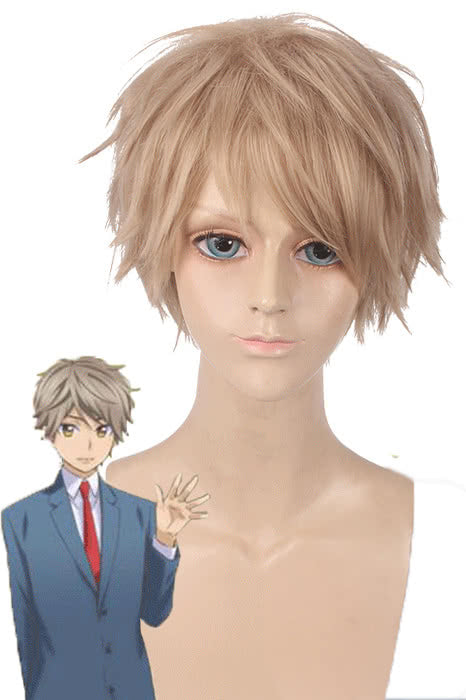 Rolecos Hayato Shinomiya Short Flaxen Wig - Kiss Him, Not Me