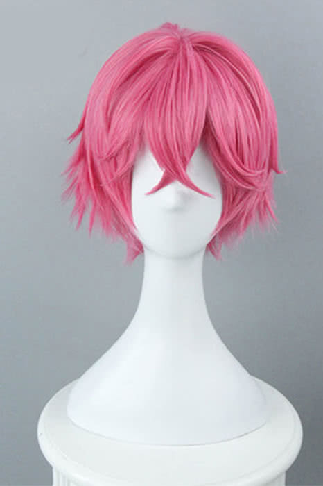 OROCOSPLAY Ashuu Yuuta Pink Short Wig - B-Project: Kodou*Ambitious