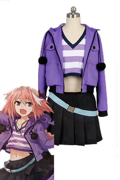 Astolfo Purple Dress Cosplay Costume - Fate/Apocrypha
