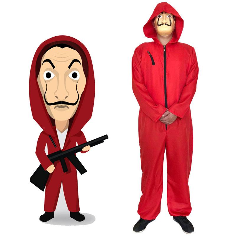 Rolecos La Casa De Papel Bodysuit Cosplay Costume - Money Heist