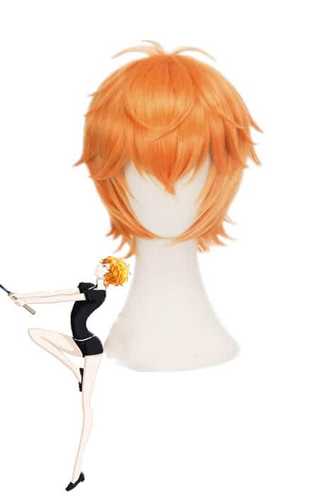Official Collection Zircon Short Orange Cosplay Wig - Land of the Lustrous