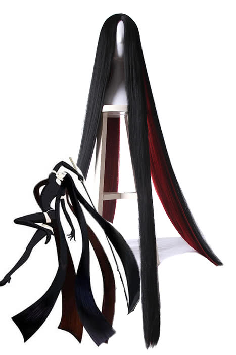 Rolecos Bort Very Long Black Cosplay Wig - Land of the Lustrous Houseki no Kuni
