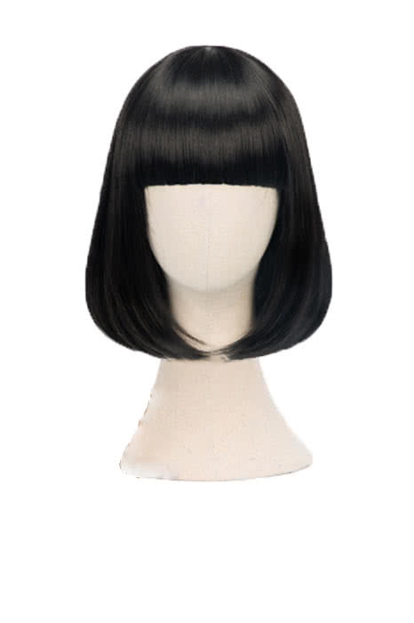 Official Collection Obsidian Middle Black Cosplay Wig - Land of the Lustrous