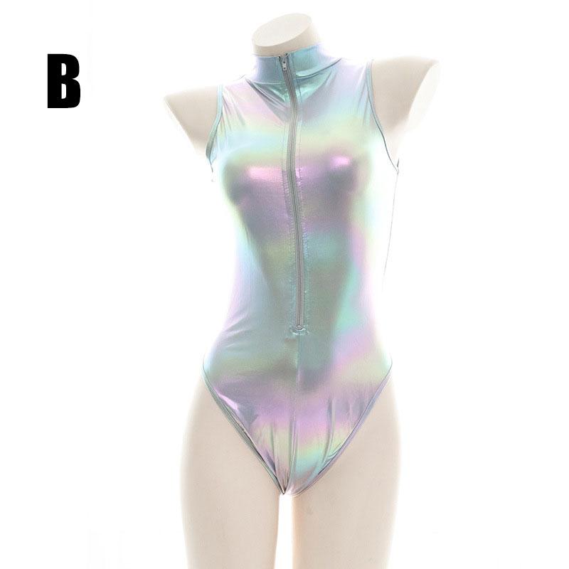 Official Collection Laser Bodysuit Swimsuit Cosplay Costume - 2 Color