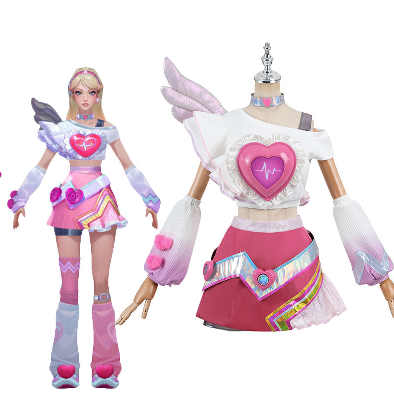 Official Collection Lovestruck Lux Cosplay Costume - League Of Legends