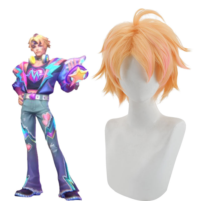 Official Collection Lovestruck Ezreal Cosplay Wig - League Of Legends