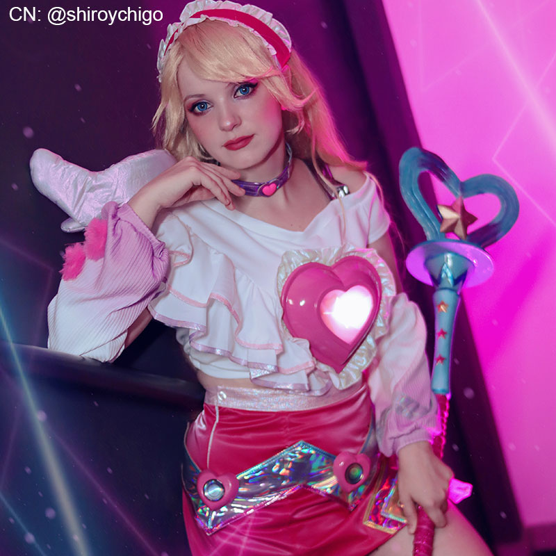 Official Collection Lovestruck Lux Cosplay Costume - League Of Legends