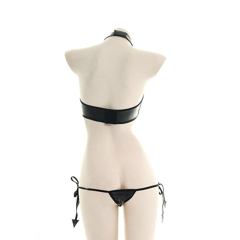 Cosplay Specialists Little Devil Black Lingerie Set - Sexy