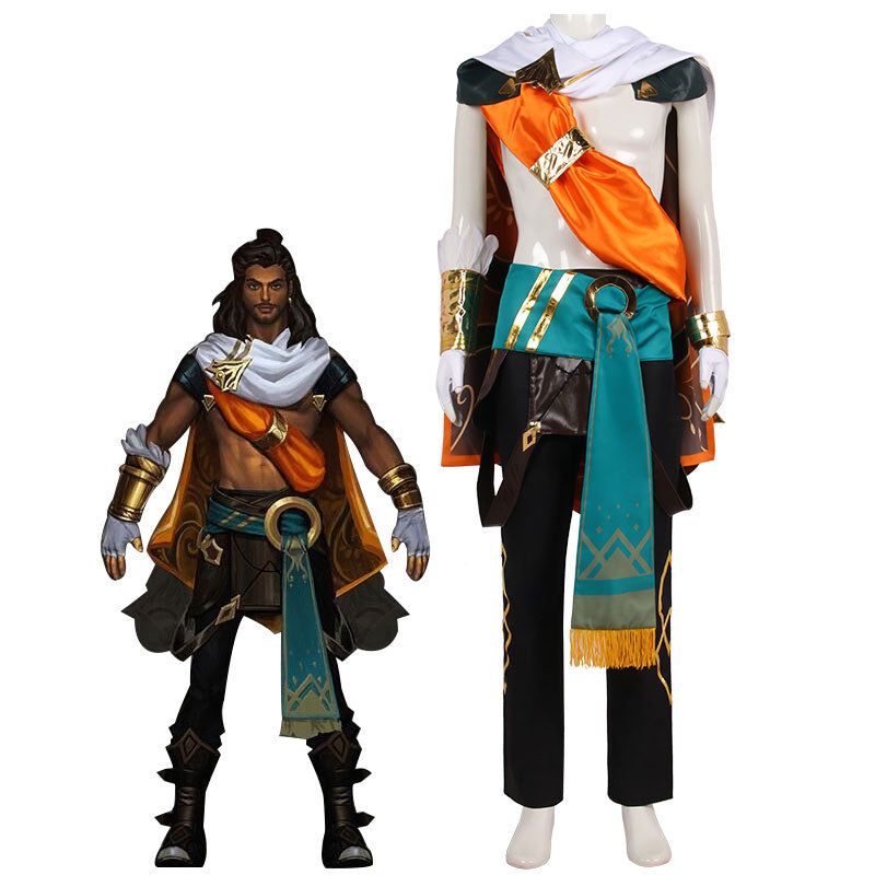 OROCOSPLAY Akshan Cosplay Costume - League of Legends Halloween