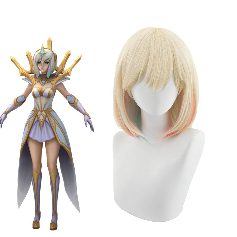 High Quality Cosplay Wigs Lux Elementalist Blonde Mixed Wig - LOL Halloween