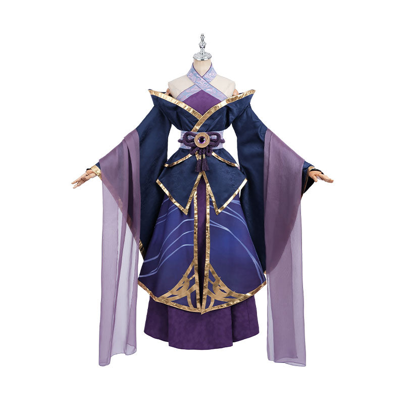High Quality Anime Costumes Alune Spirit Blossom Cosplay Costume - LOL Halloween
