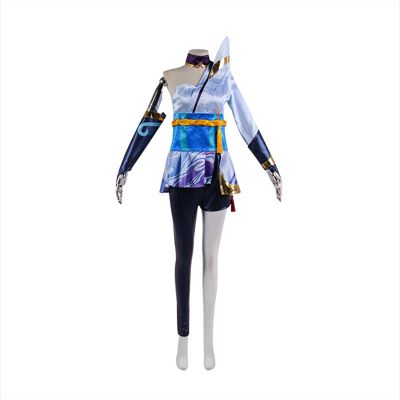 High Quality Anime Costumes Riven Spirit Blossom Costume - LOL Halloween