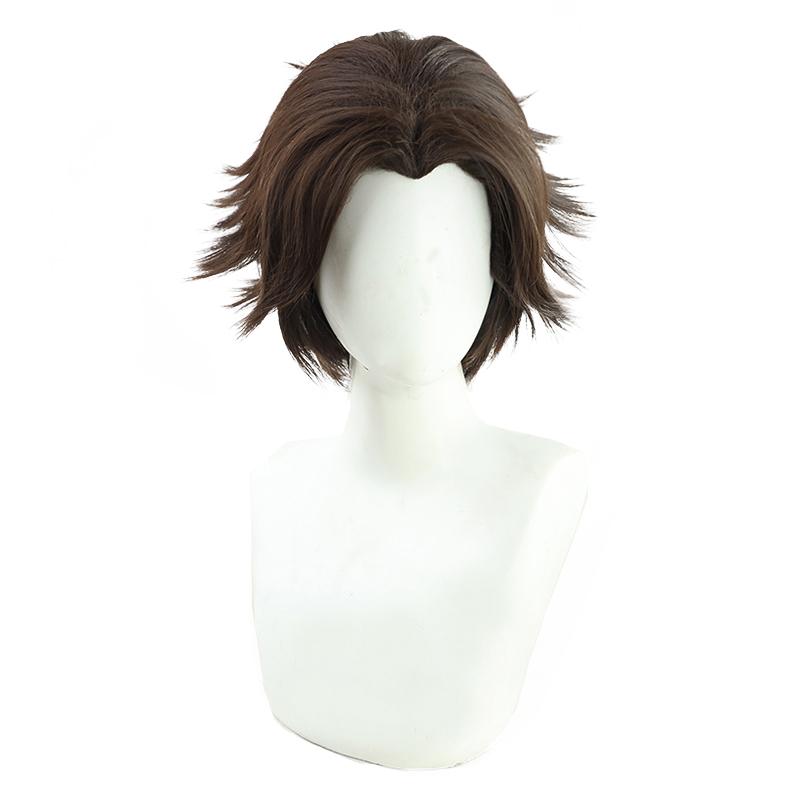 Cosplay Specialists Arcane Viktor Dark Brown Short Wig - LOL