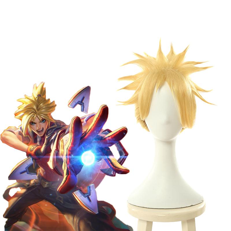 Cosplay Specialists Battle Academy Ezreal Blonde Ponytail Wig - LOL