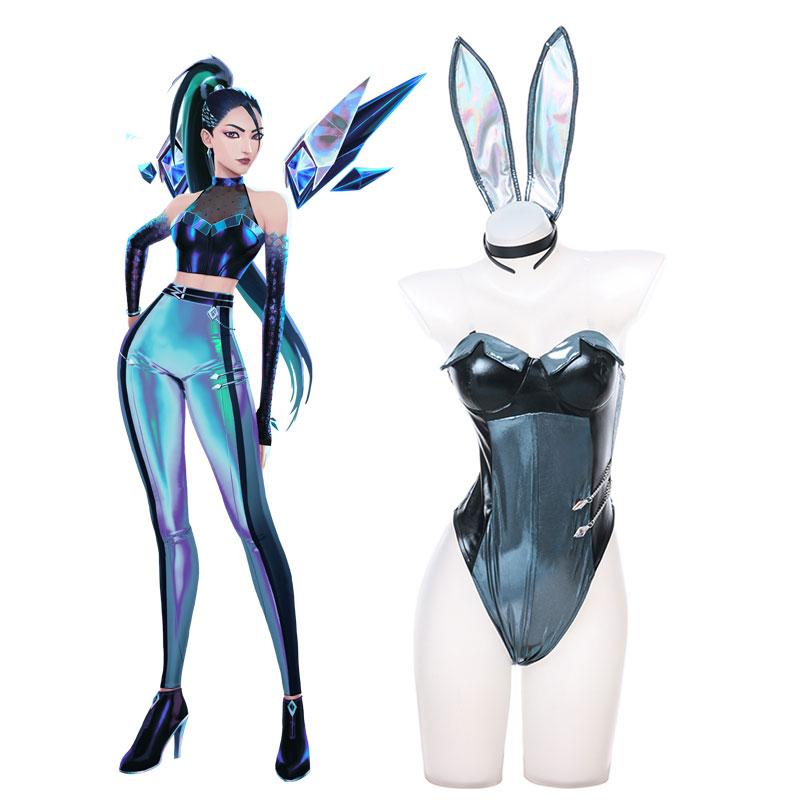OROCOSPLAY Kaisa Bunny Girl Costume - LOL KDA Fanart