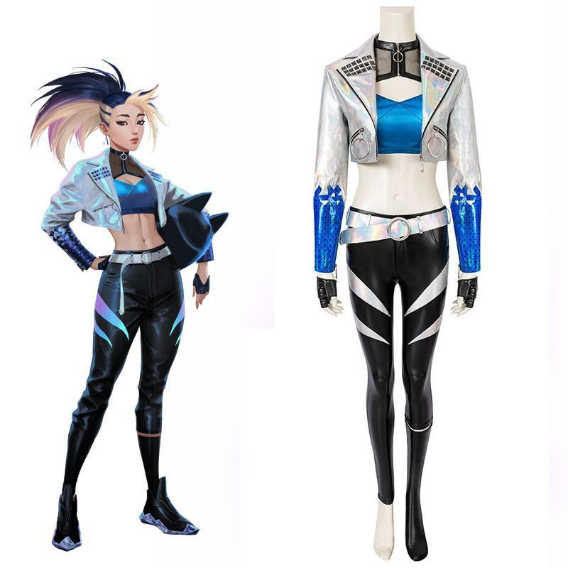 Cosplay Specialists Akali Full Set Costume - LOL KDA ALL OUT