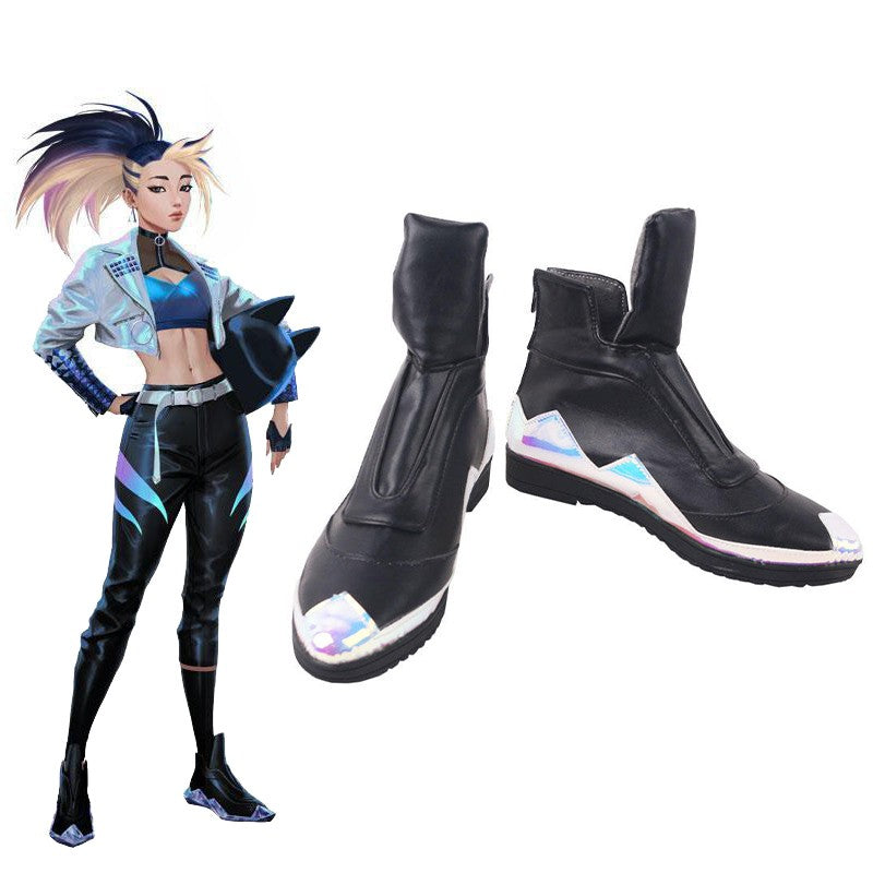 Cosplay Specialists Akali Cosplay Shoes - LOL KDA All Out