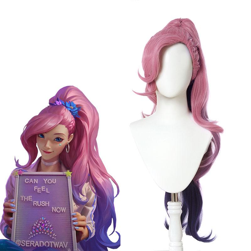 Cosplay Specialists Seraphine Long Ponytail Wig - LOL KDA BADDEST
