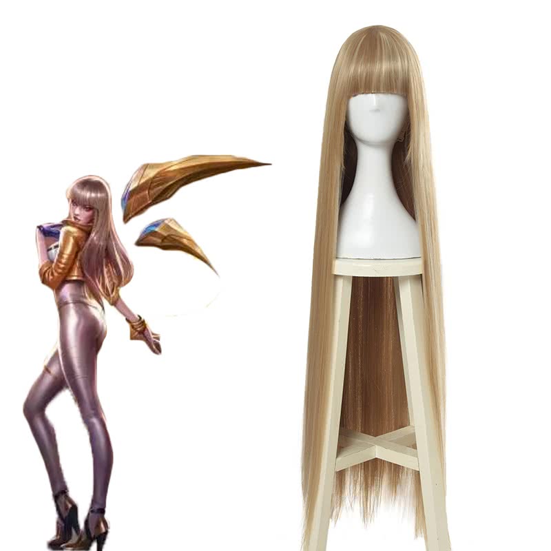 Cosplay Specialists Kai'sa Long Straight Blonde Wig - LOL KDA