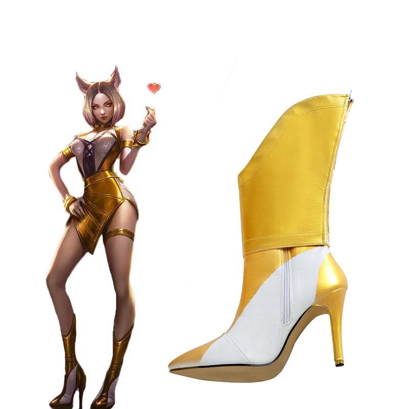 OROCOSPLAY Ahri Prestige Cosplay Shoes - LOL KDA Nine-Tailed Fox