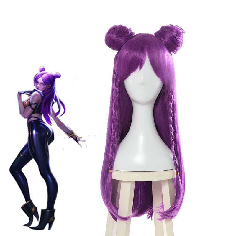 OROCOSPLAY Kaisa Long Purple Wig - LOL KDA Skin Halloween