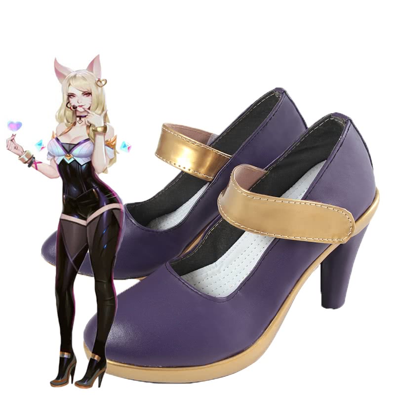 OROCOSPLAY Ahri Cosplay Shoes - LOL KDA Nine-Tailed Fox
