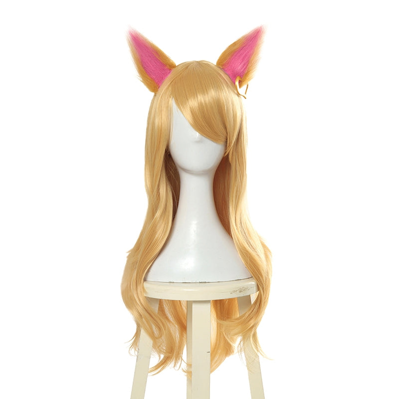 OROCOSPLAY Ahri Long Cosplay Wig - LOL KDA Nine-Tailed Fox