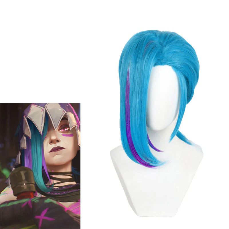 OROCOSPLAY Jinx Cosplay Wig - Arcane Season 2 League of Legends