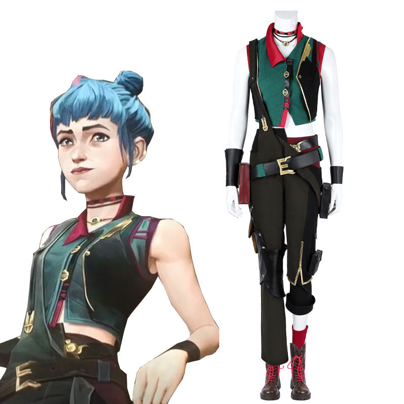 OROCOSPLAY Jinx Powder Cosplay Costume - Arcane Season 2 League of Legends