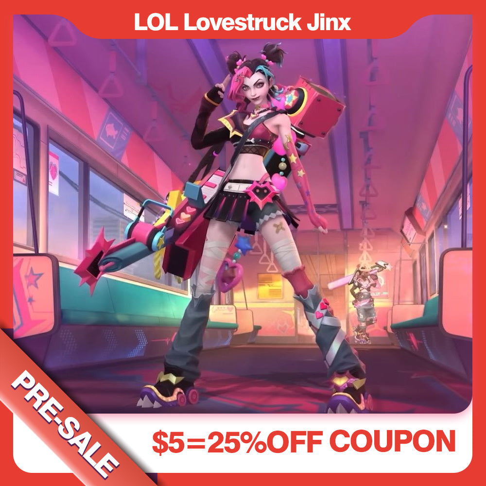 High Quality Anime Costumes Lovestruck Jinx Cosplay Costume - LOL Pre-sale