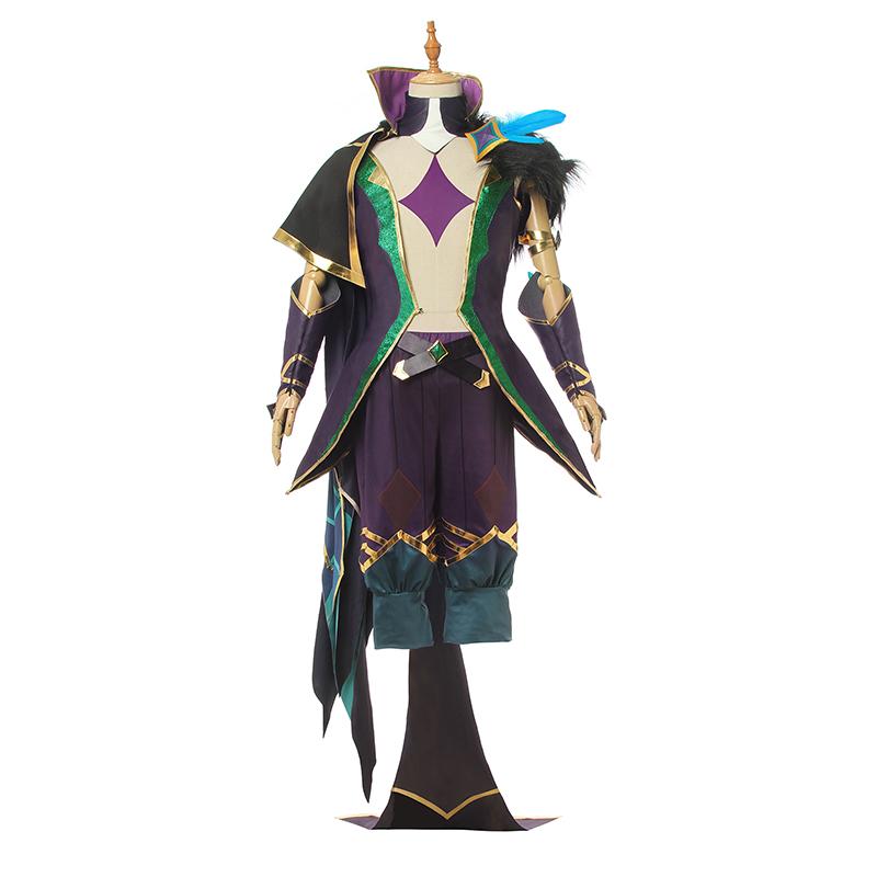 High Quality Anime Costumes Rakan Star Guardian Male Battle Suit - LOL