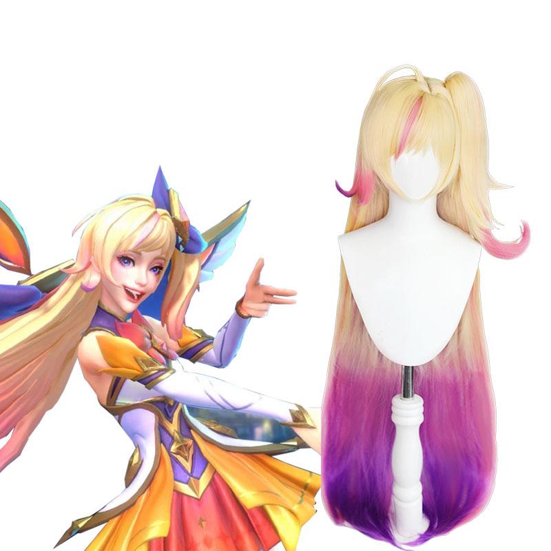 High Quality Cosplay Wigs Seraphine Star Guardian Gradient Long Wig - LOL