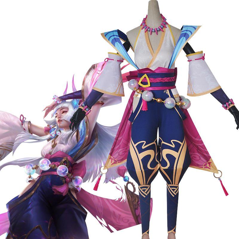 High Quality Anime Costumes Syndra Spirit Of Freedom Costume - LOL Halloween