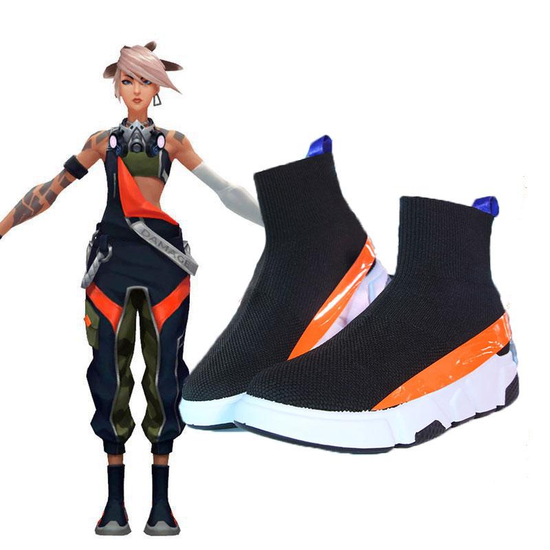 High Quality Cosplay Shoes Akali True Damage Cosplay Shoes - LOL