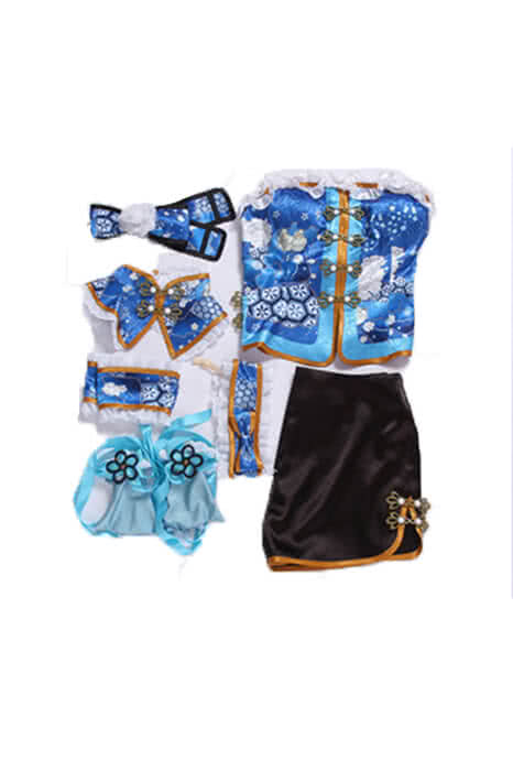 High Quality Anime Costumes Ayase Eli Blue Costume - Love Live