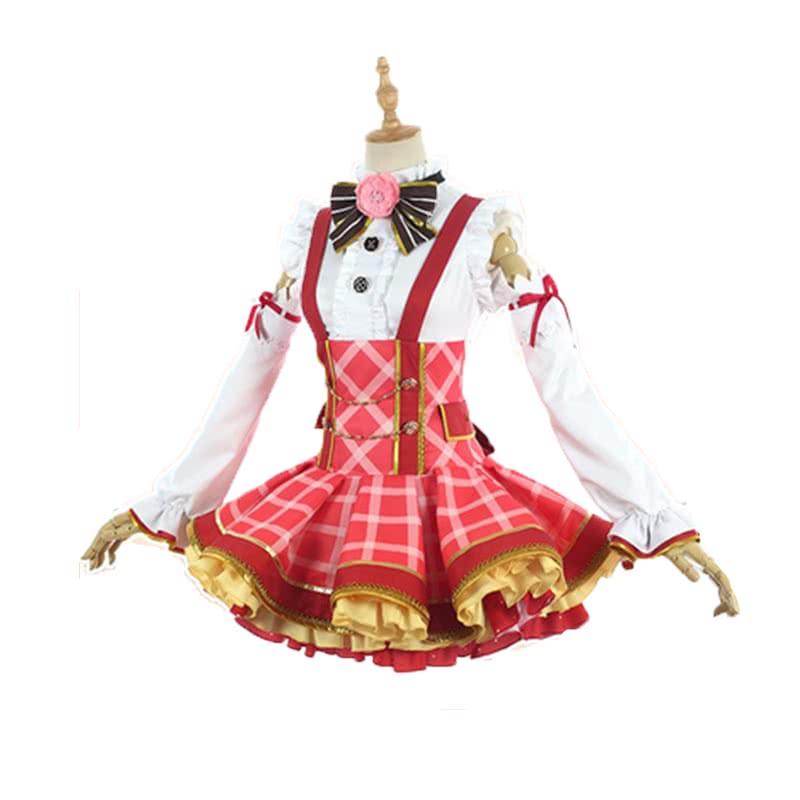 High Quality Anime Costumes Yazawa Nico Bouquet Awaken Red Dress - Love Live