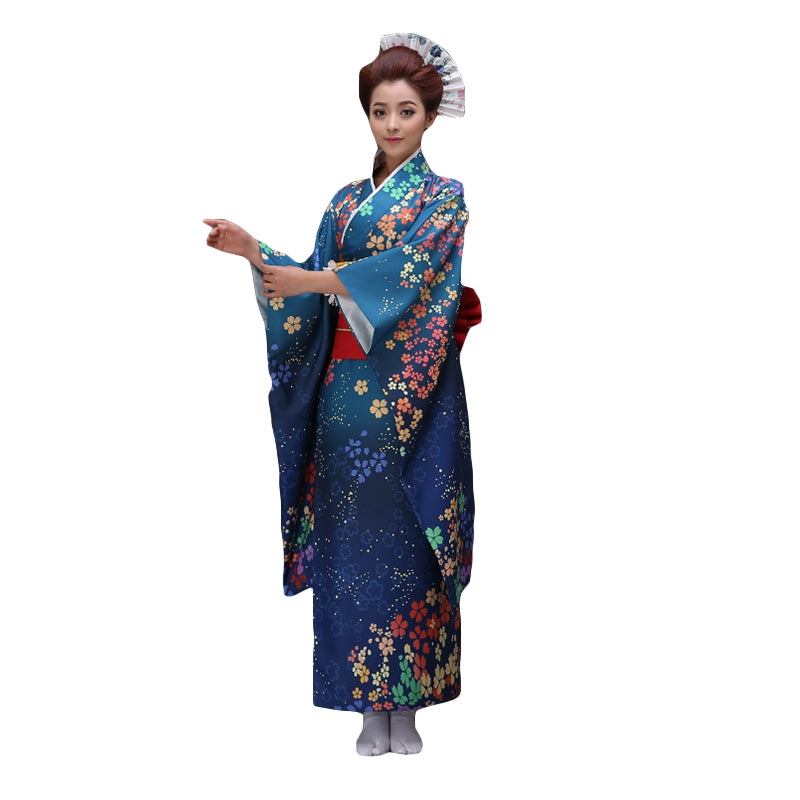 High Quality Apparel Japanese Traditional Cherry Kimono Bathrobe Set - Love Live