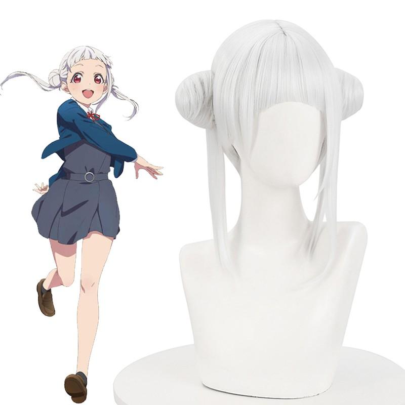 High Quality Cosplay Wigs Arashi Chisato Grey Straight Wig - Love Live Superstar Liella