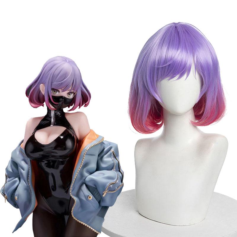 OROCOSPLAY Luna Pink Purple Gradient Bob Wig - Astrum