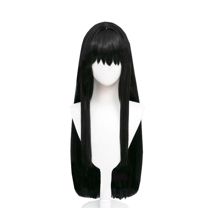 High Quality Cosplay Wigs Takina Inoue Black Straight Wig - Lycoris Recoil
