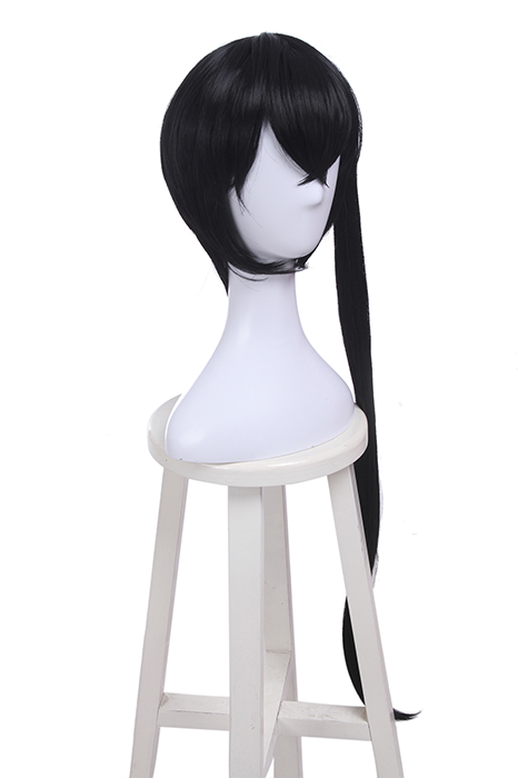 High Quality Cosplay Wigs Kano Sazanami Long Black Cosplay Wig - Magical Girl Raising Project