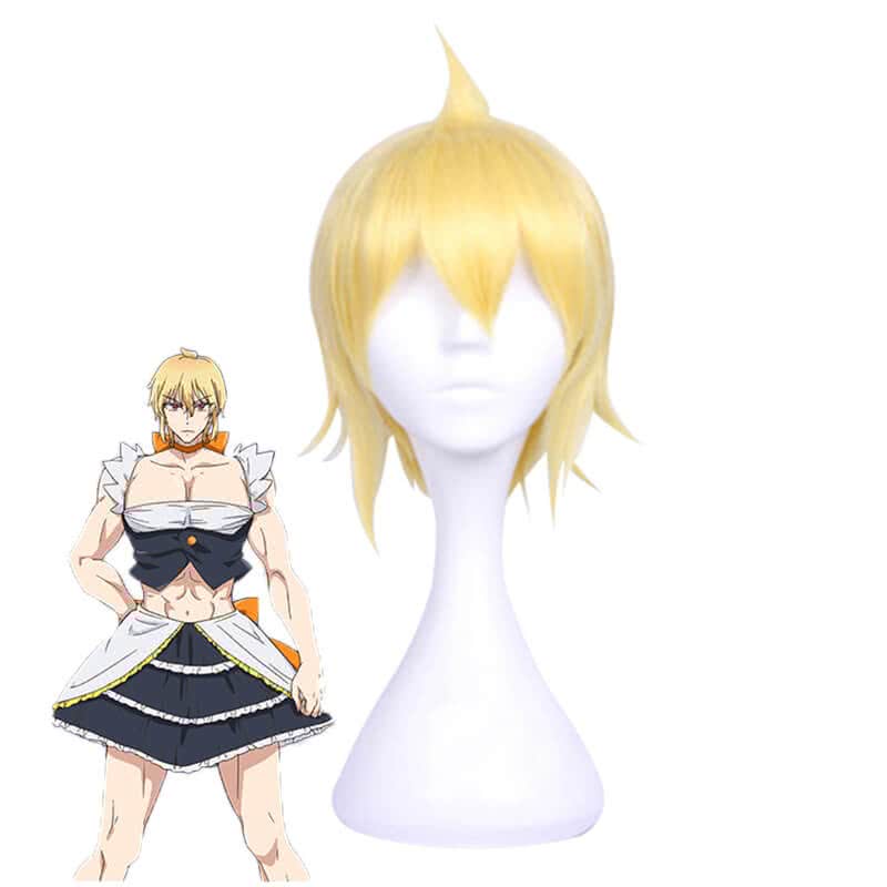 High Quality Cosplay Wigs Mahou Shoujo Eternal Dangerous Pretty Blond Short Wig - Magical Girl Ore