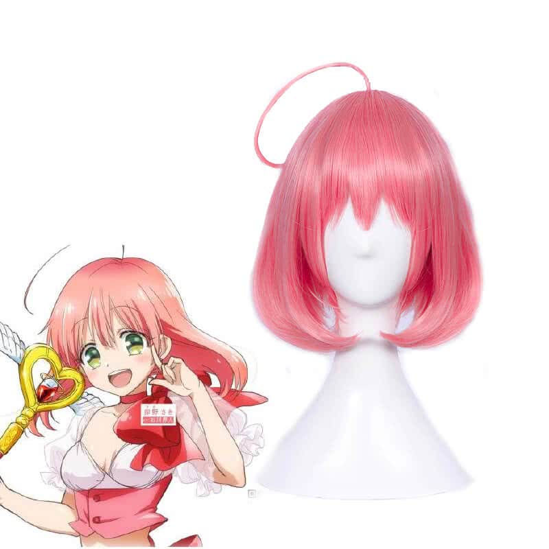 High Quality Cosplay Wigs Saki Uno Pink Long Wig - Magical Girl Ore