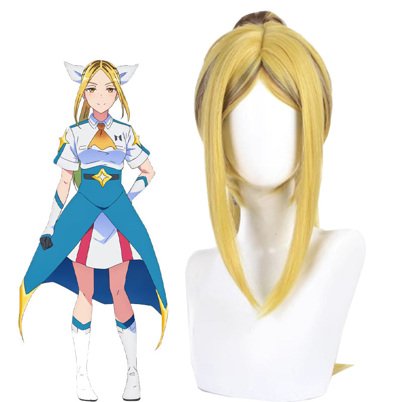 OROCOSPLAY Hitomi Koshigaya Yellow Brown Straight Wig - Magilumiere Co Ltd
