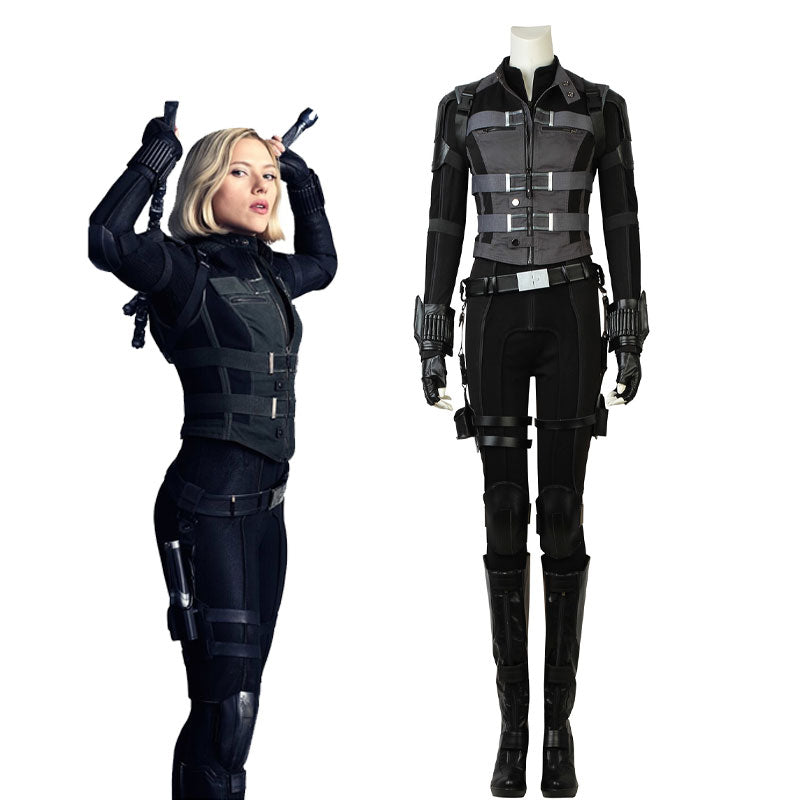 OROCOSPLAY Black Widow Natasha Combat Gear Set - Marvel Avengers