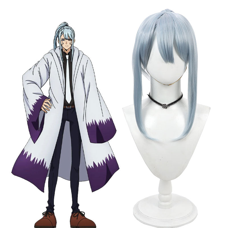 OROCOSPLAY Abyss Razor Blue Long Straight Wig - Mashle: Magic and Muscles