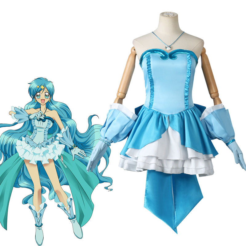 OROCOSPLAY Hanon Hosho Dress Bow Set - Mermaid Melody Pichi Pichi Pitch